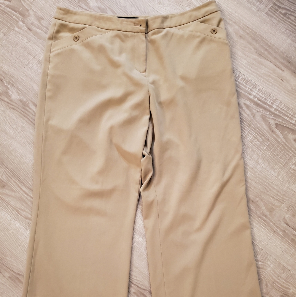 Lane Bryant Khaki Trousers EUC!